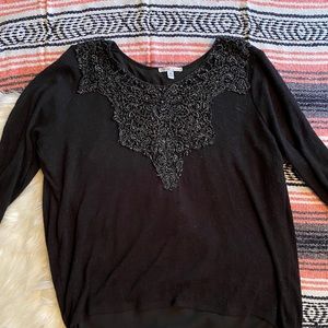 Moa Moa Black Long Sleeve Shirt.